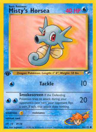 Misty's Horsea - Gym Heroes