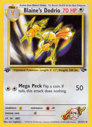Blaine's Dodrio - Gym Challenge