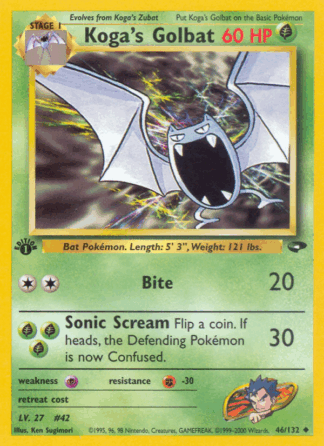 Koga's Golbat - Gym Challenge