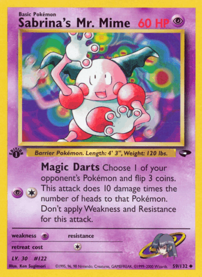 Sabrina's Mr. Mime - Gym Challenge