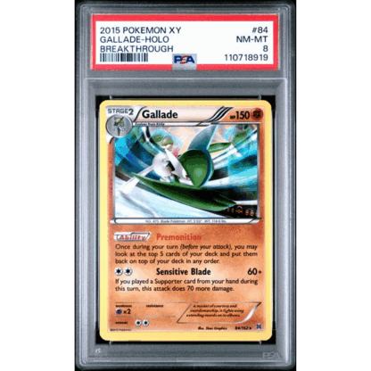 Gallade - Breakthrough - PSA 8