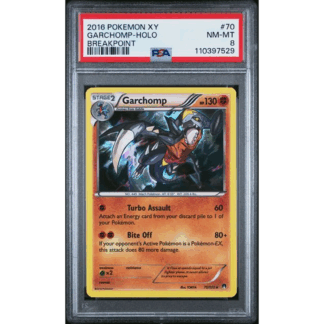 Garchomp - Breakpoint - PSA 8