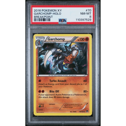 Garchomp - Breakpoint - PSA 8