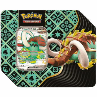 Pokemon Paldean Fates EX USA Tin - Great Tusk ex