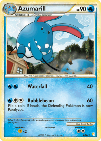 Azumarill - HeartGold & SoulSilver