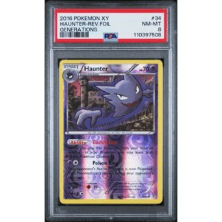 Haunter - Rev. Foil Generations - PSA 8