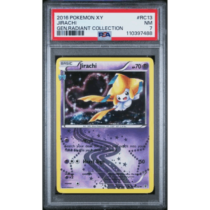 Jirachi - Generations Radiant Collection - PSA 7