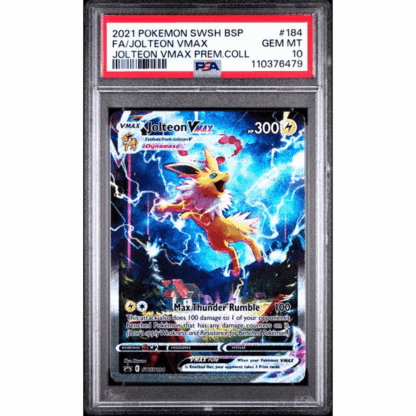 Jolteon Vmax - Premium Collection - PSA 10