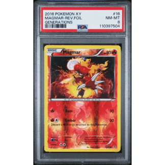 Magmar - Rev. Foil Generations - PSA 8