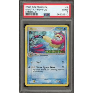 Milotic - Rev. Foil Emerald - PSA 9