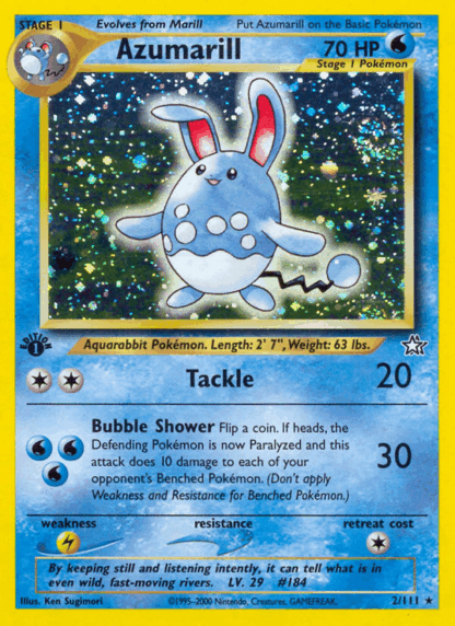 Azumarill - Neo Genesis