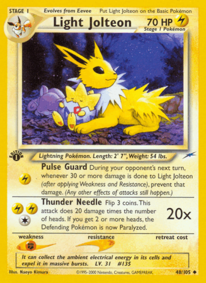 Light Jolteon - Neo Destiny