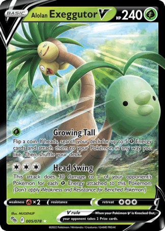 Alolan Exeggutor V - Pokémon GO