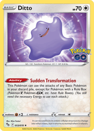 Ditto - Pokémon GO