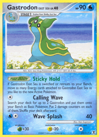 Gastrodon East Sea Reverse - Rising Rivals