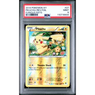 Pikachu - Rev. Foil Fates Collide - PSA 9