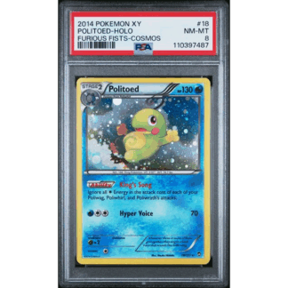 Politoed - Furious Fist - PSA 8