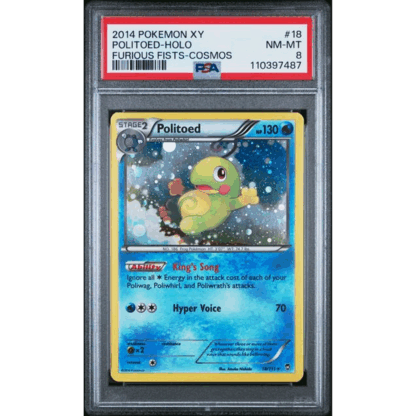 Politoed - Furious Fist - PSA 8