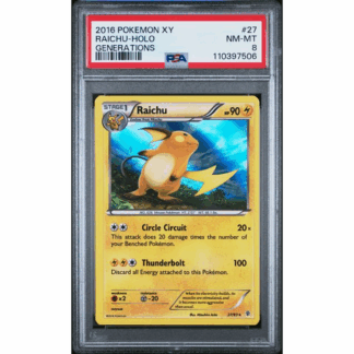 Raichu - Generations - PSA 8