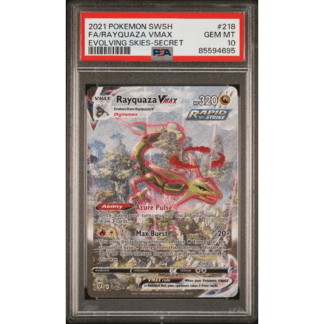 Rayquaza Vmax - Evolving Skies - PSA 10