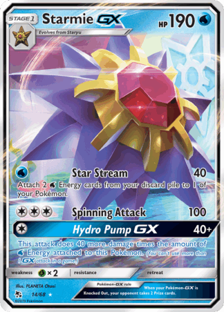 Starmie-GX - Hidden Fates