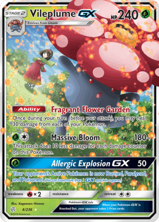 Vileplume-GX - Cosmic Eclipse