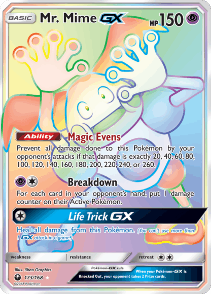Mr. Mime-GX - Celestial Storm