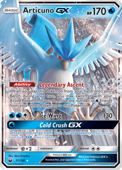 Articuno-GX - Celestial Storm