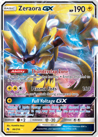 Zeraora-GX - Lost Thunder