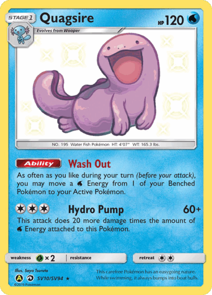 Quagsire - Hidden Fates Shiny Vault