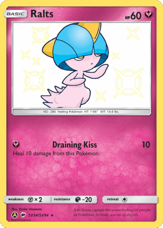 Ralts - Hidden Fates Shiny Vault