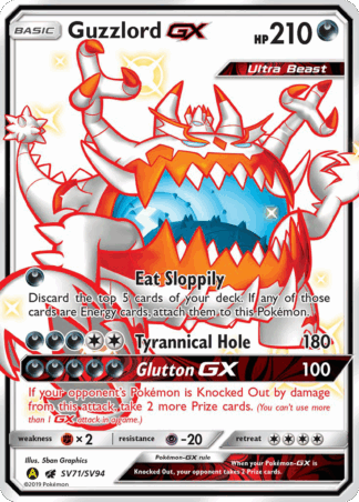 Guzzlord-GX - Hidden Fates Shiny Vault