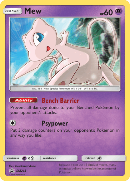 Mew - SM Black Star Promos