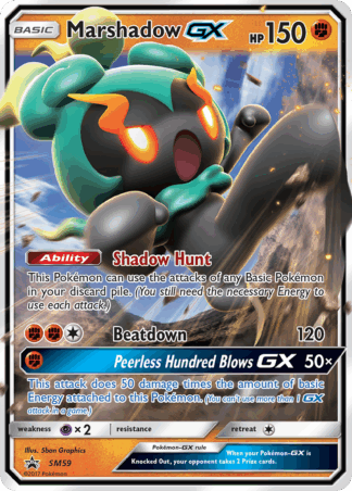 Marshadow-GX - SM Black Star Promos