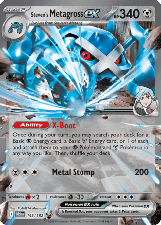 Steven's Metagross ex - Destined Rivals