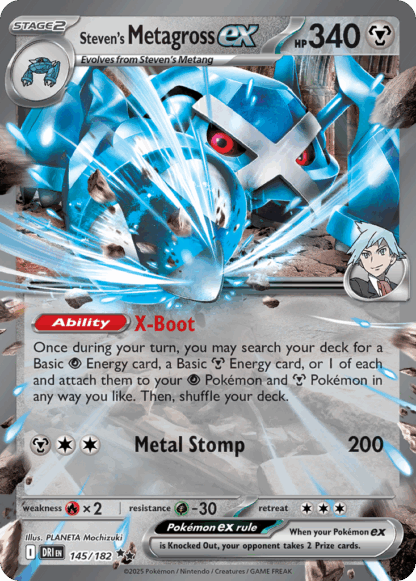 Steven's Metagross ex - Destined Rivals