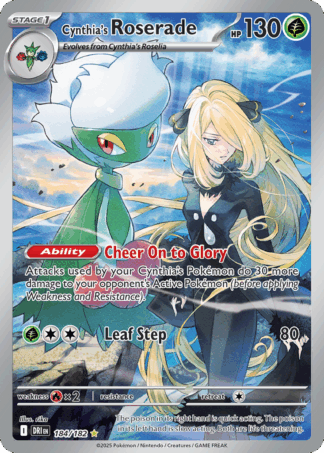 Cynthia's Roserade - Destined Rivals