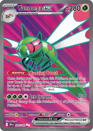 Yanmega ex - Destined Rivals