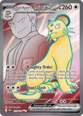 Team Rocket's Persian ex - Destined Rivals