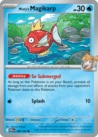 Misty's Magikarp Reverse - Destined Rivals