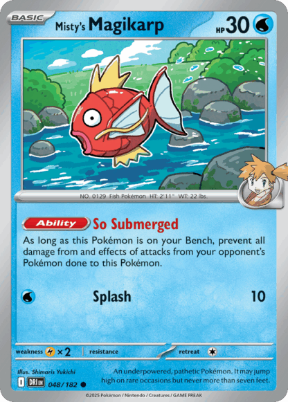 Misty's Magikarp Reverse - Destined Rivals