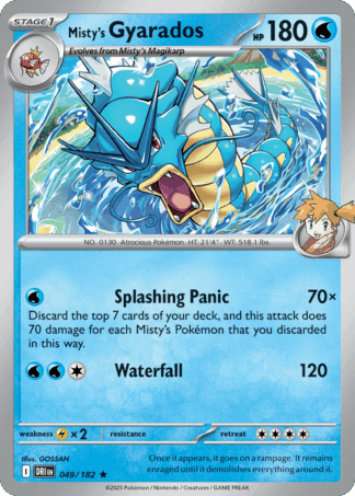 Misty's Gyarados - Destined Rivals