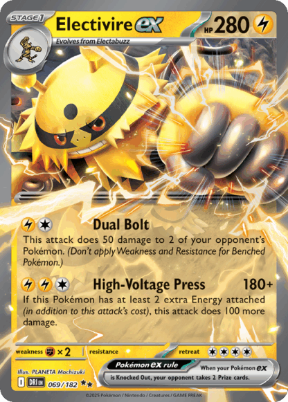 Electivire ex - Destined Rivals