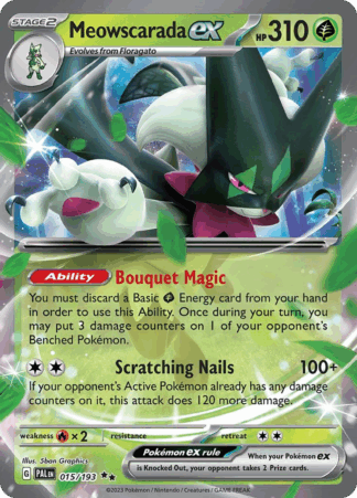 Meowscarada ex - Paldea Evolved