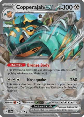 Copperajah ex - Paldea Evolved