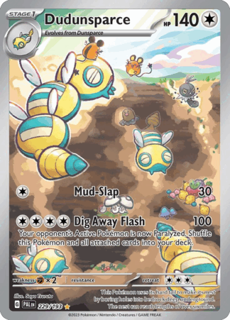 Dudunsparce - Paldea Evolved