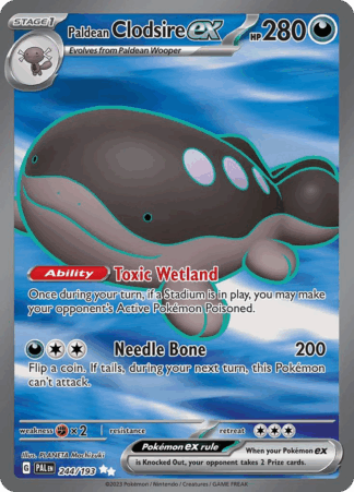 Paldean Clodsire ex - Paldea Evolved