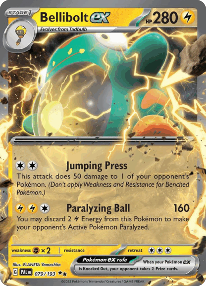 Bellibolt ex - Paldea Evolved