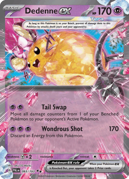 Dedenne ex - Paldea Evolved