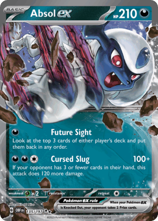 Absol ex - Obsidian Flames